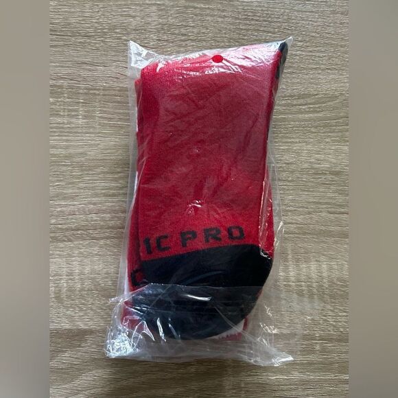 NWT … EPIC SPORTS “Size: L” Red … White & Blue Knee High Socks - Picture 6 of 6